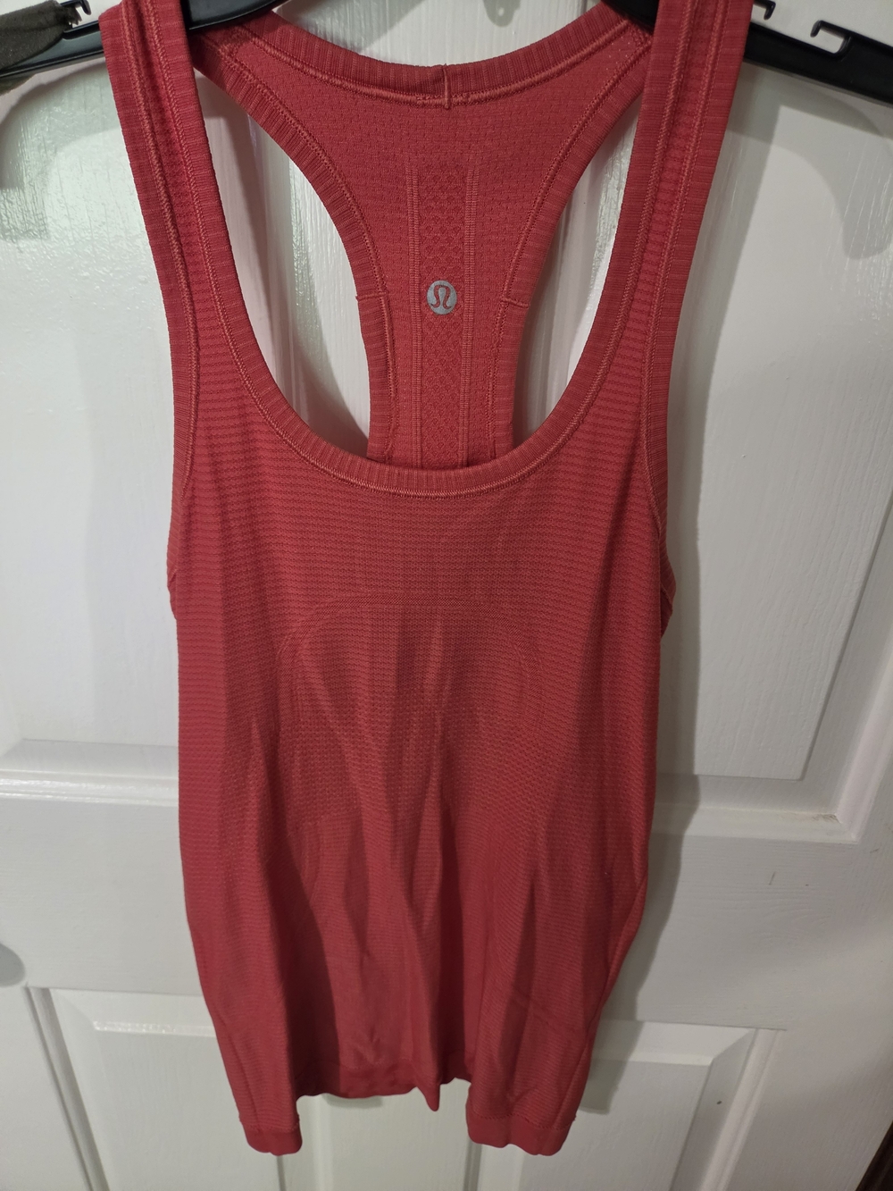 lululemon athletica Women’s Racerback Tank Top — Coral Red